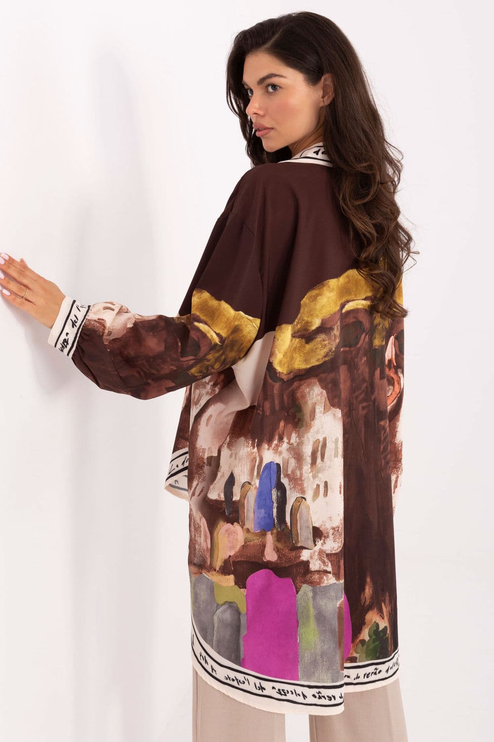 Camicia a manica lunga  model 218396 Rue Paris - Miniatura 3
