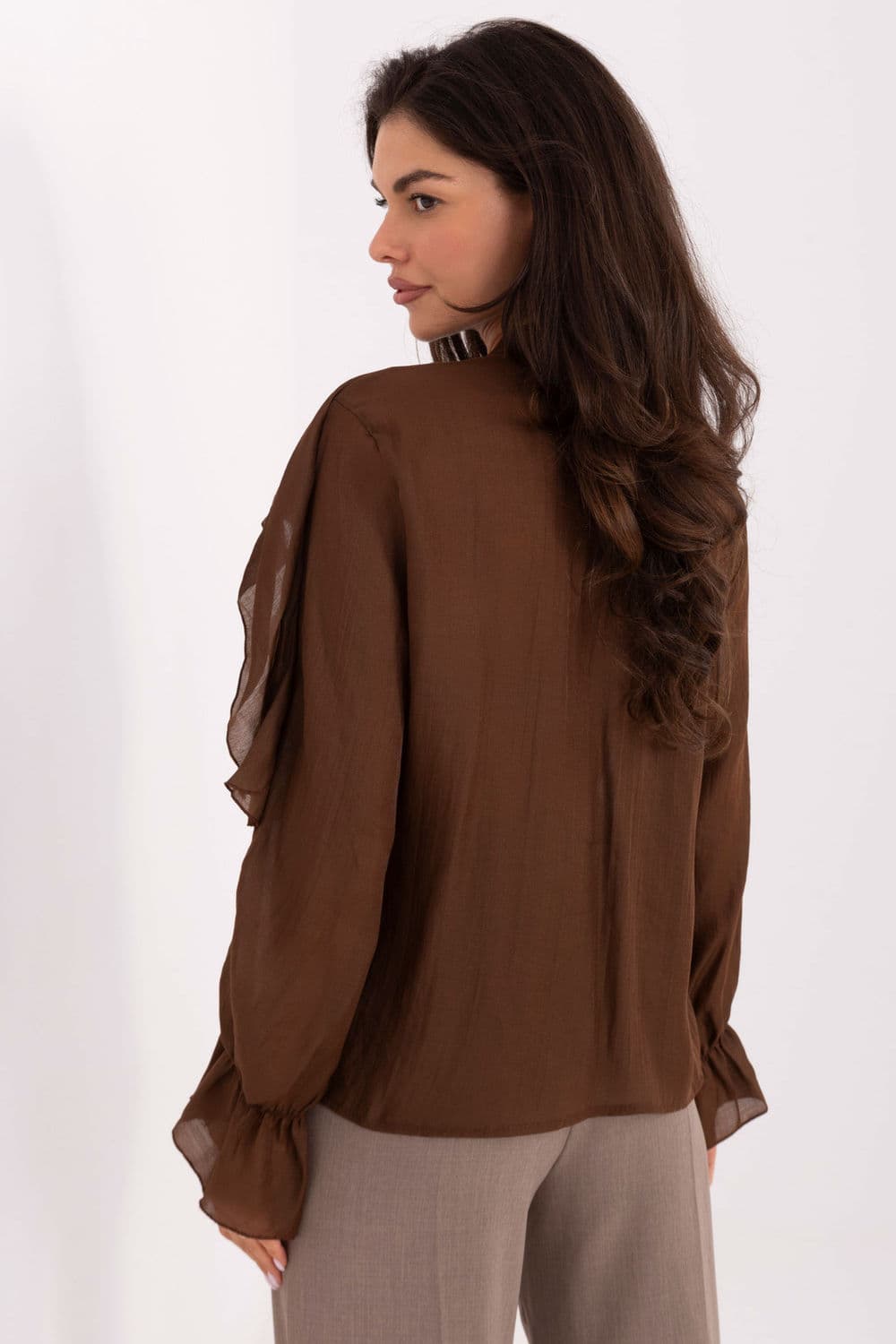 Camicia a manica lunga  model 218415 Rue Paris - Miniatura 3