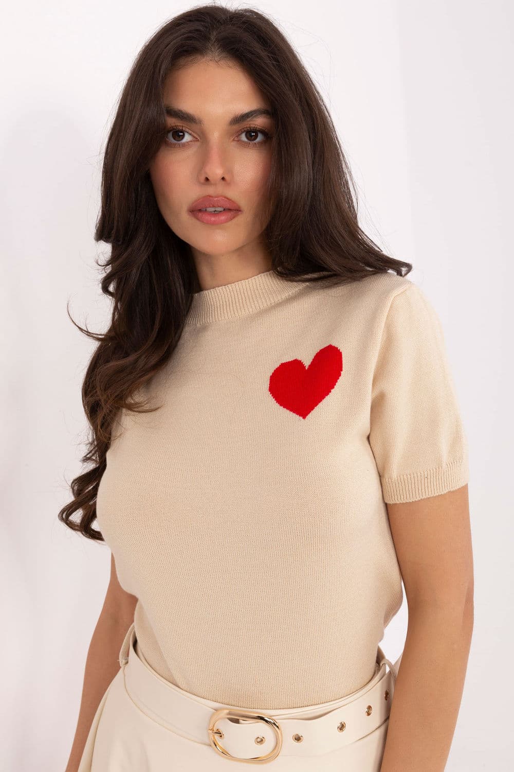 Maglione a manica corta model 219595 Factory Price