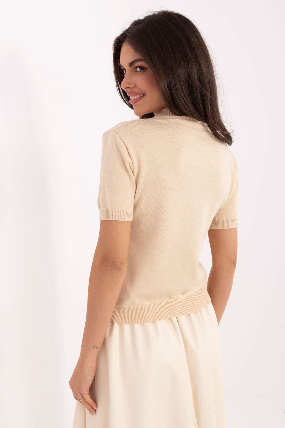 Maglione a manica corta model 219595 Factory Price - Miniatura 3