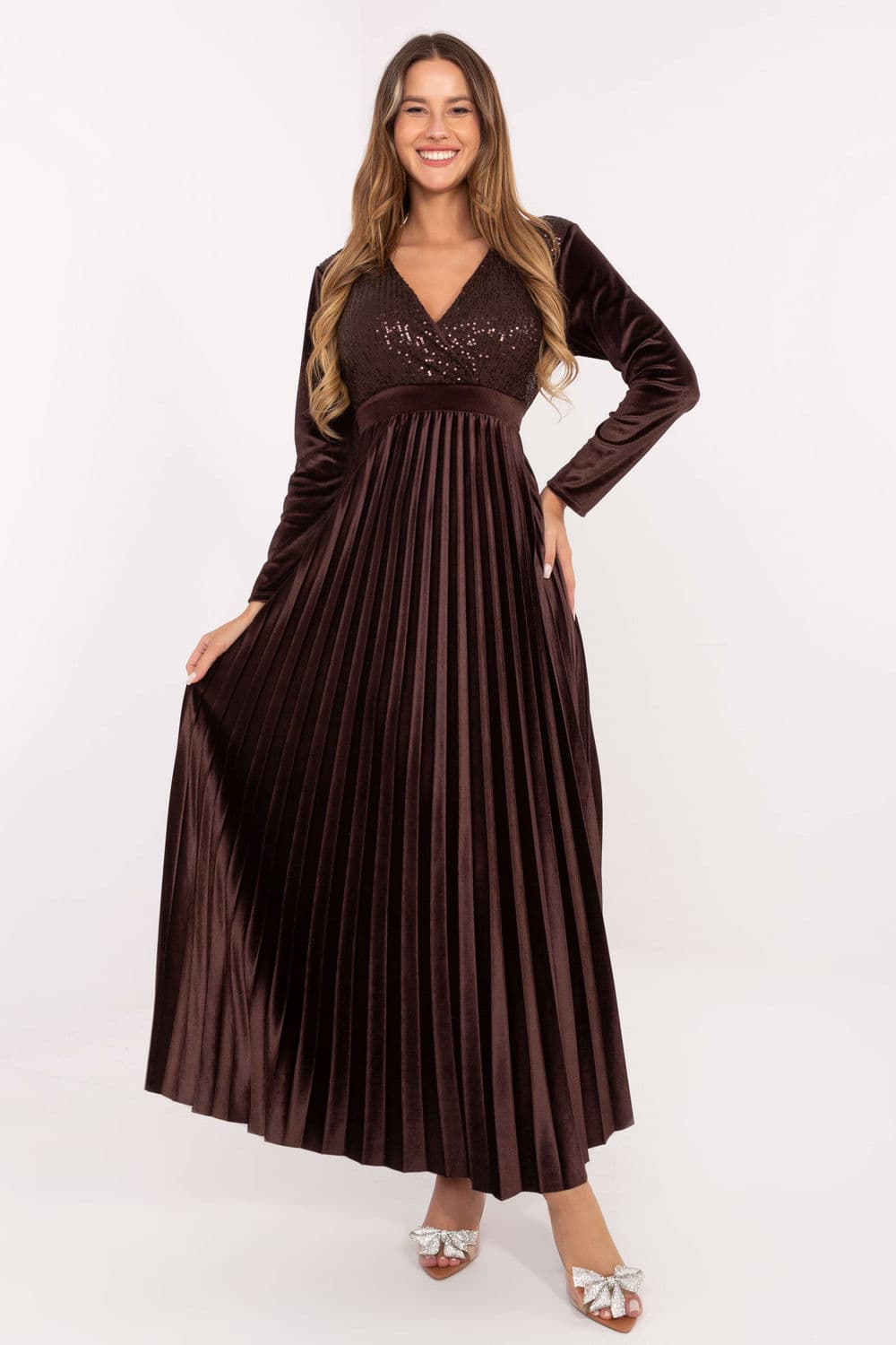 Vestito lungo model 220046 Italy Moda