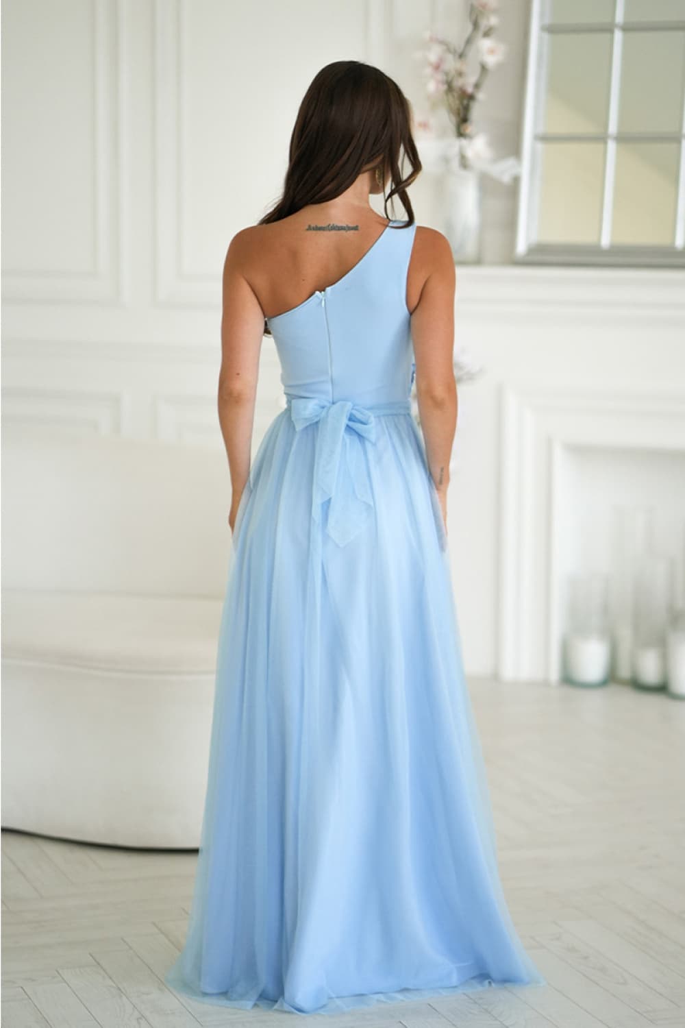 Vestito lungo model 220092 Bicotone - Miniatura 3