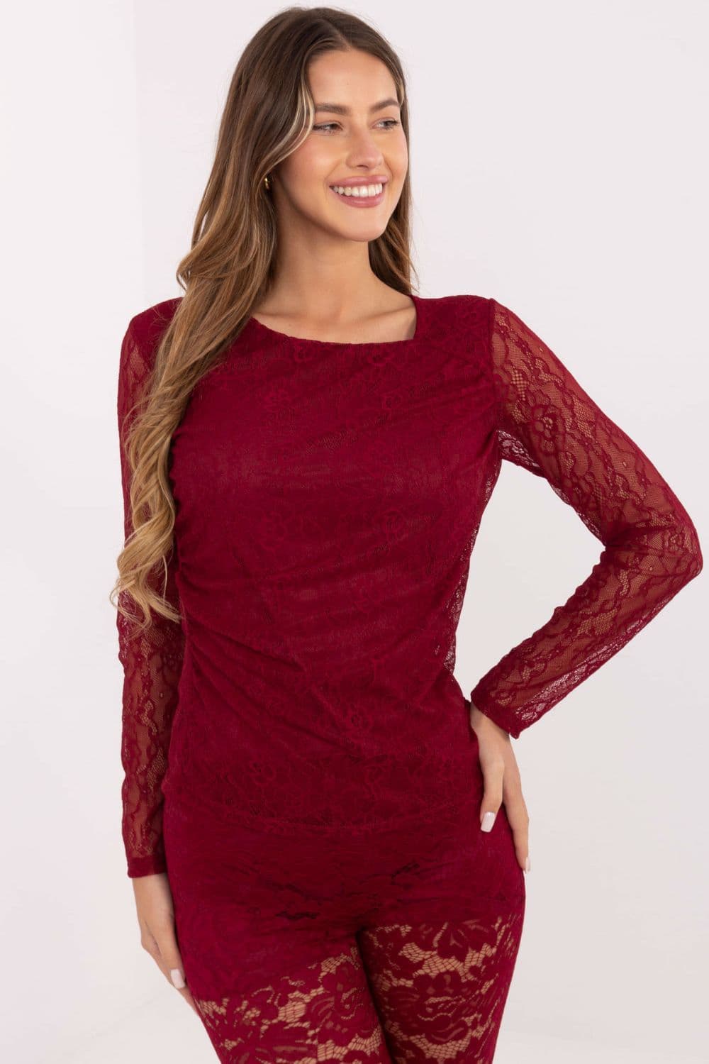 Top in pizzo model 220323 Italy Moda - Miniatura 3