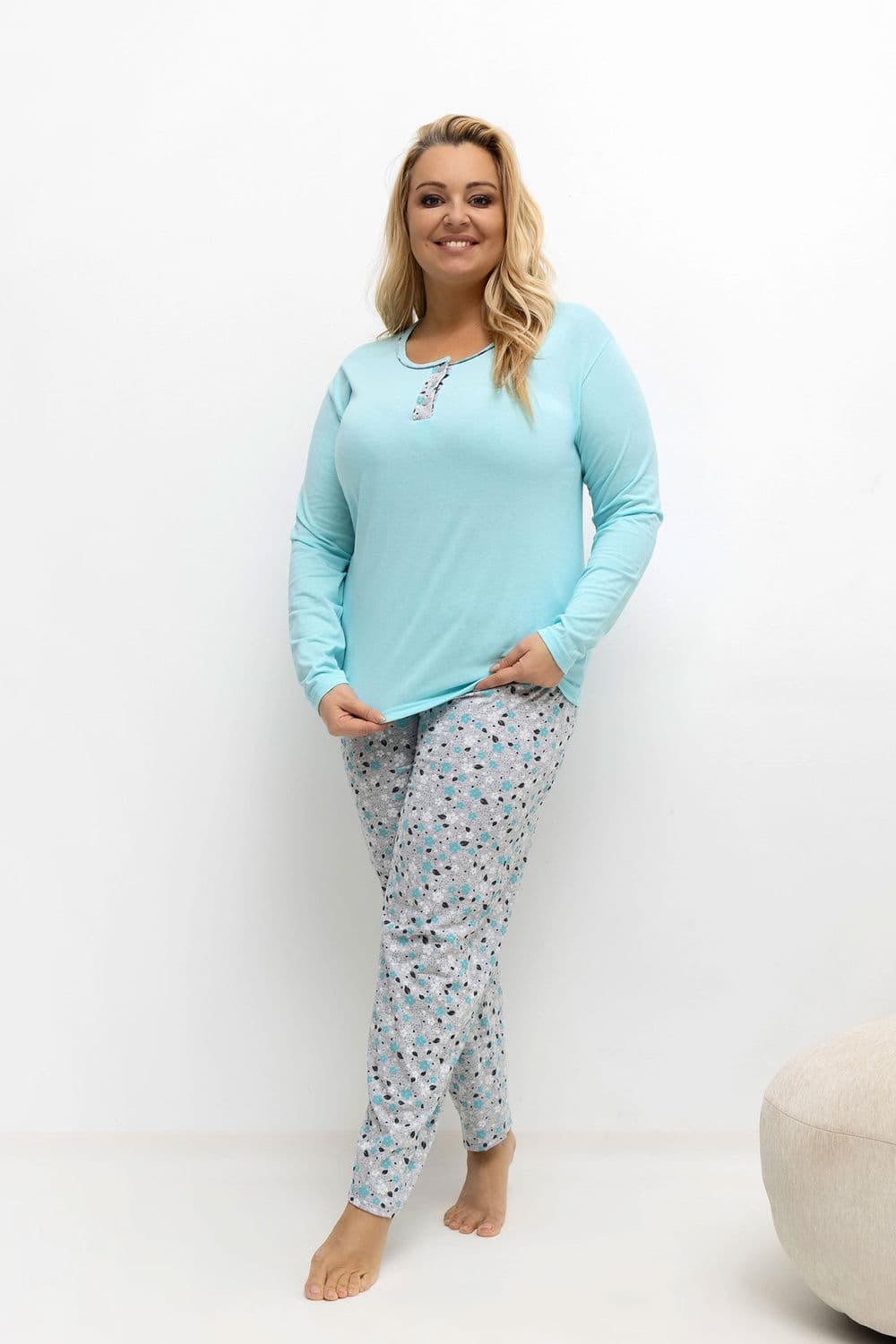 Pigiama Taglie Forti model 221184 Forever Pink