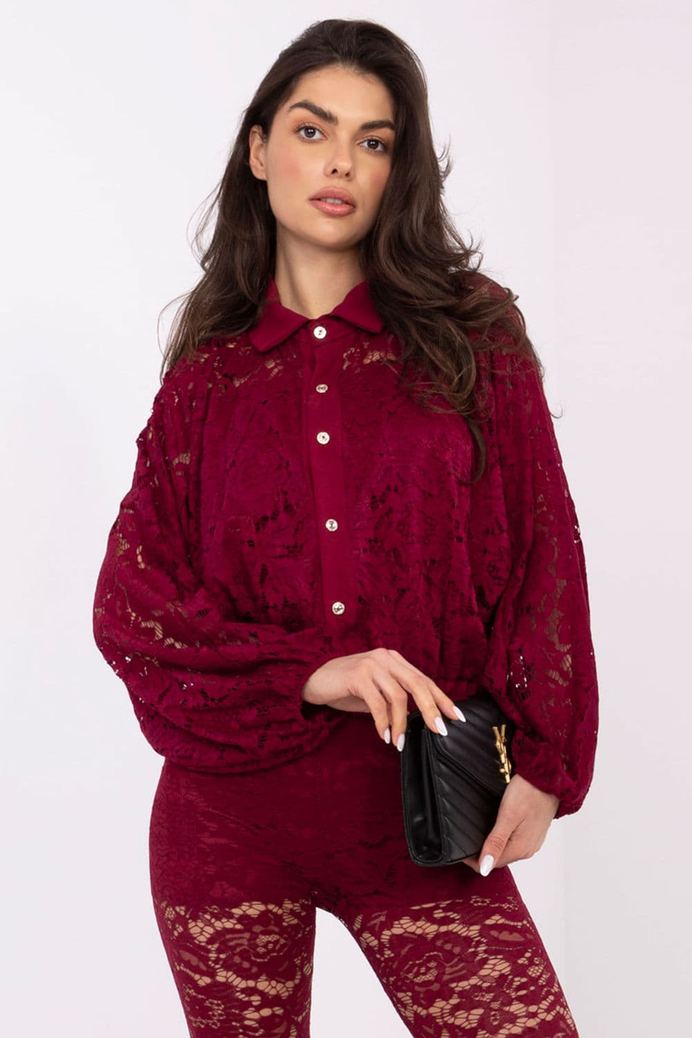 Camicia a manica lunga  model 221296 Italy Moda