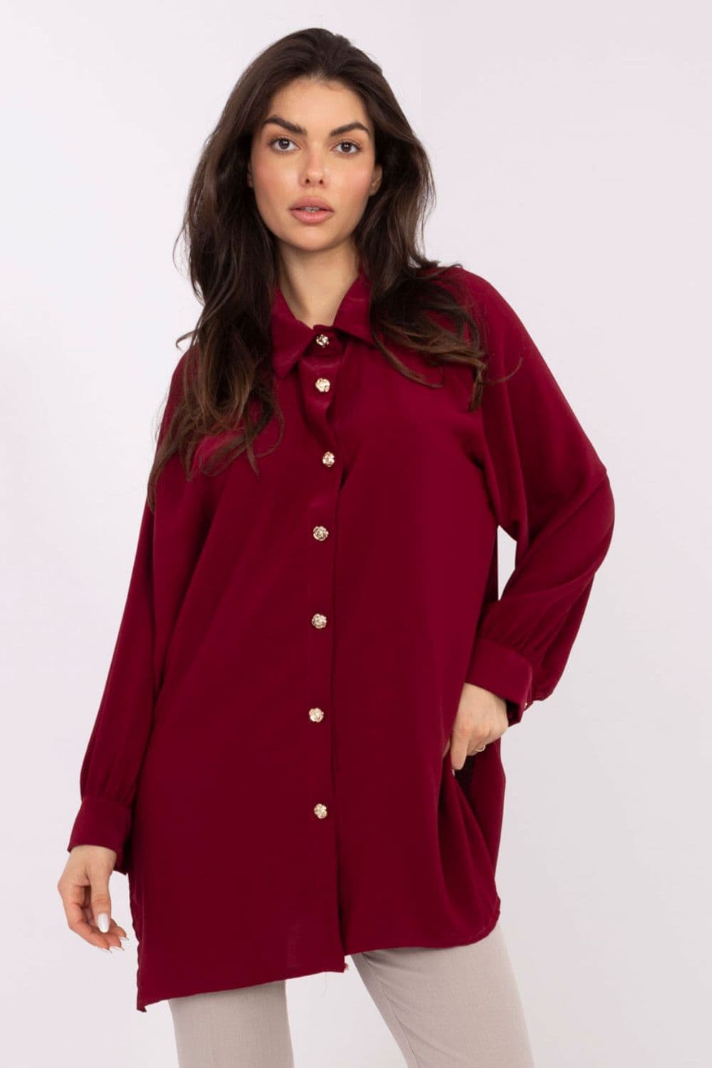 Camicia a manica lunga  model 221398 Factory Price - Miniatura 4