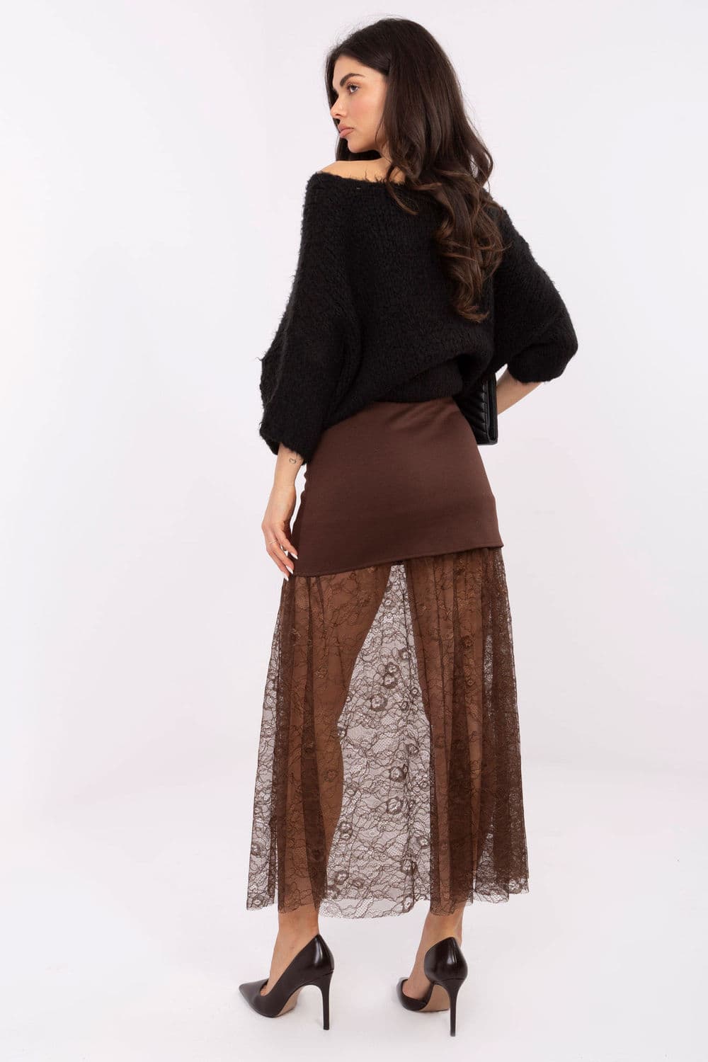 Gonna di pizzo model 221591 Italy Moda - Miniatura 3