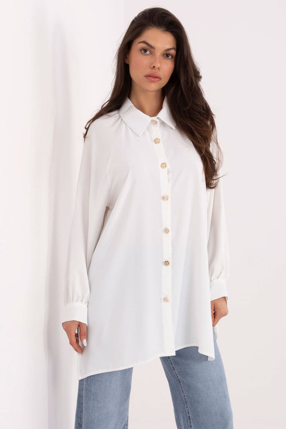 Camicia a manica lunga model 221693 Factory Price