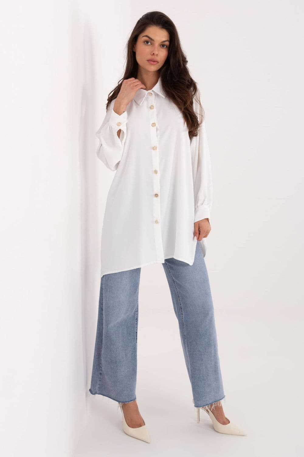 Camicia a manica lunga  model 221693 Factory Price - Miniatura 2