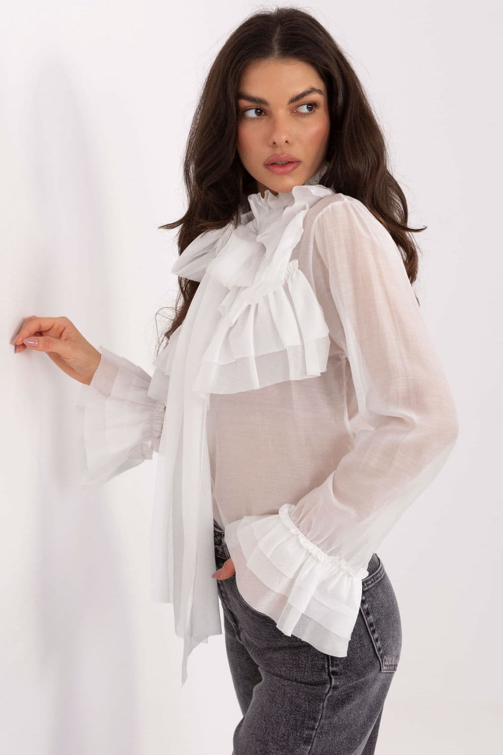 Camicia a manica lunga  model 221878 Factory Price - Miniatura 2