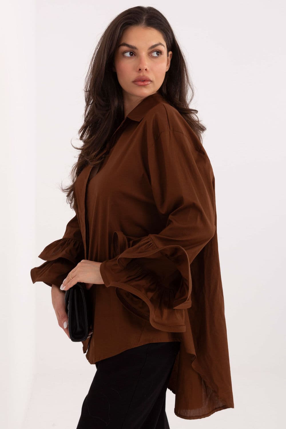 Camicia a manica lunga  model 222314 Italy Moda - Miniatura 4