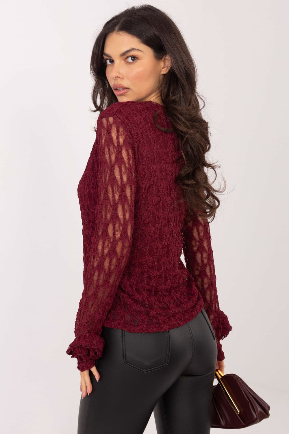 Top in pizzo model 222455 Italy Moda - Miniatura 3