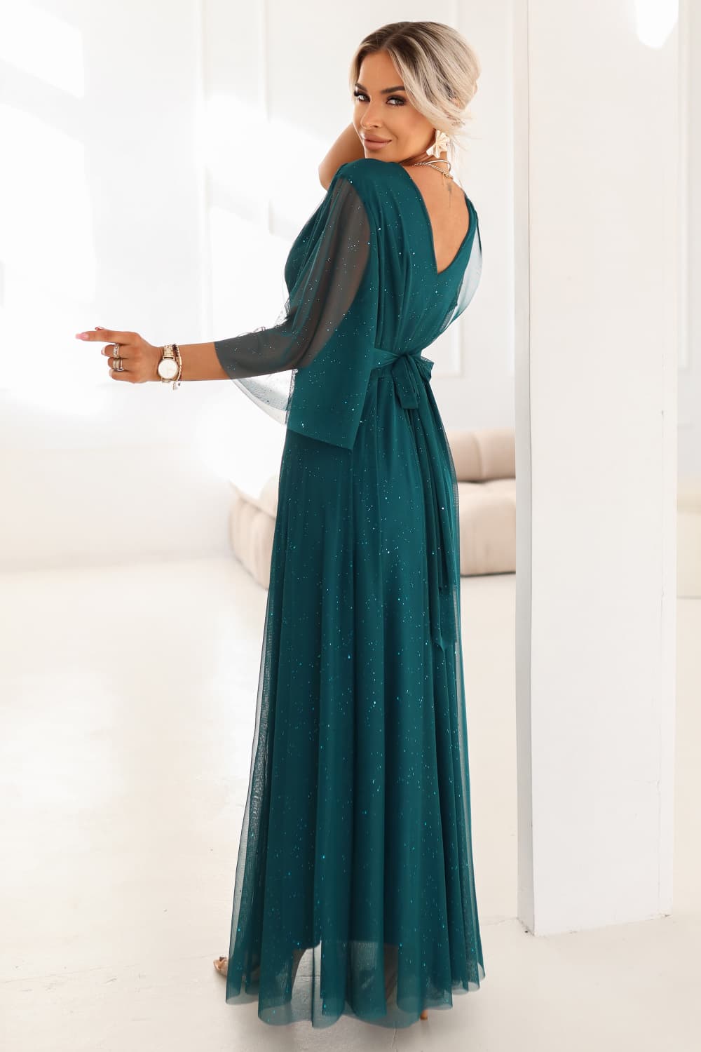Vestito lungo model 222458 Numoco - Miniatura 3