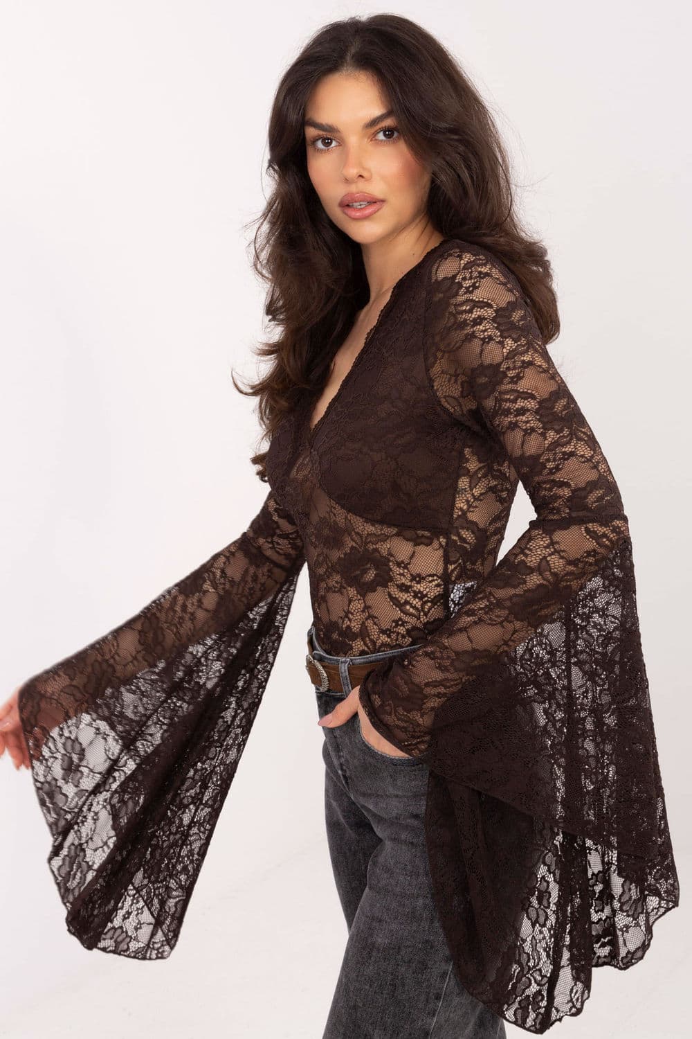 Top in pizzo model 222811 Factory Price - Miniatura 3