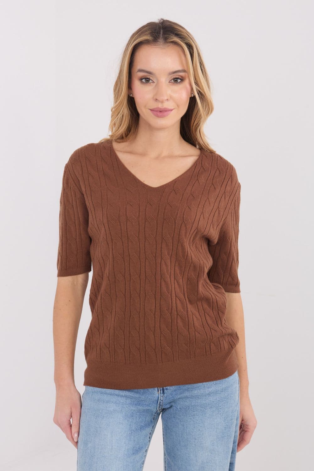 Maglione a manica corta model 222835 Factory Price - Miniatura 4