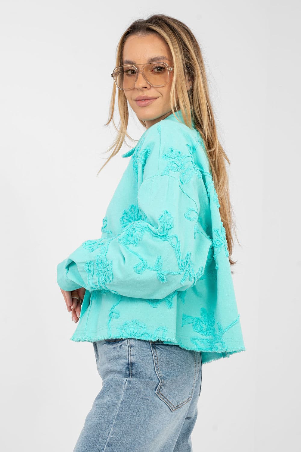 Giacca di jeans model 223790 Rue Paris - Miniatura 2