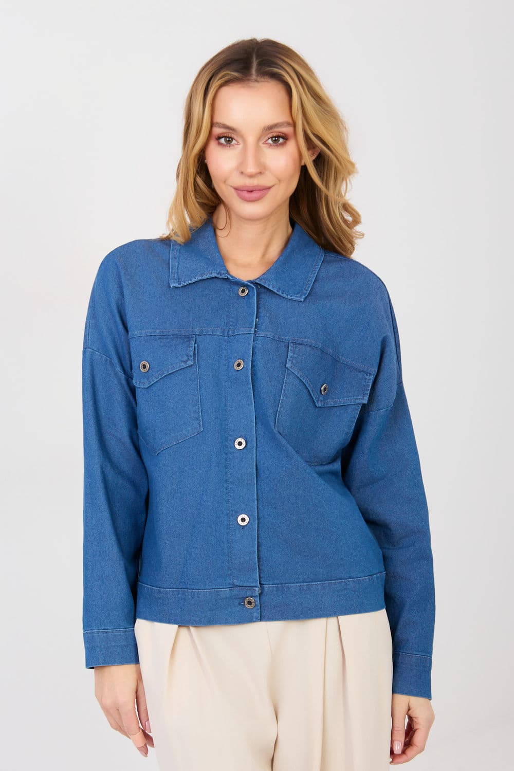 Giacca di jeans model 223822 Rue Paris