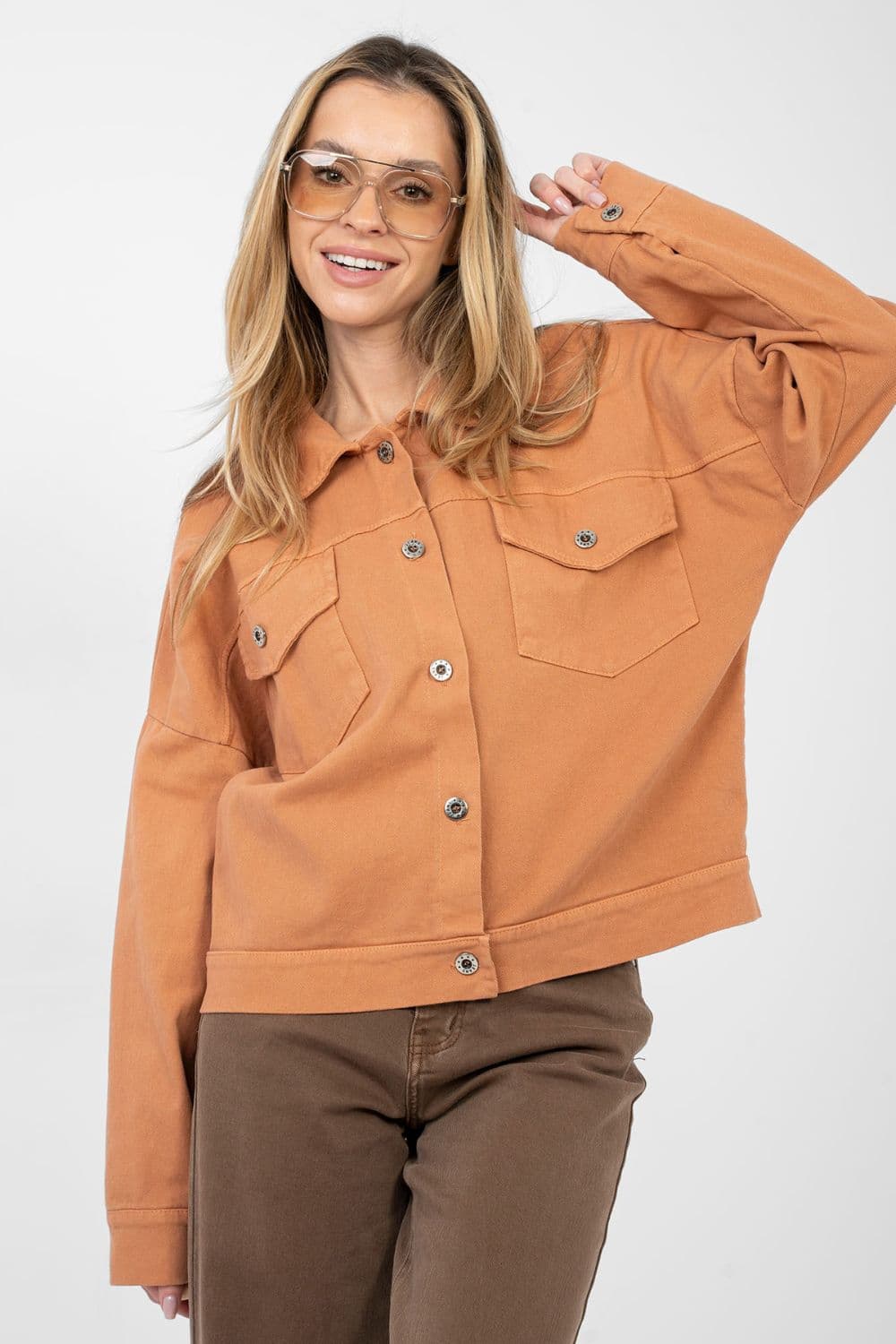 Giacca di jeans model 223816 Rue Paris - Miniatura 4