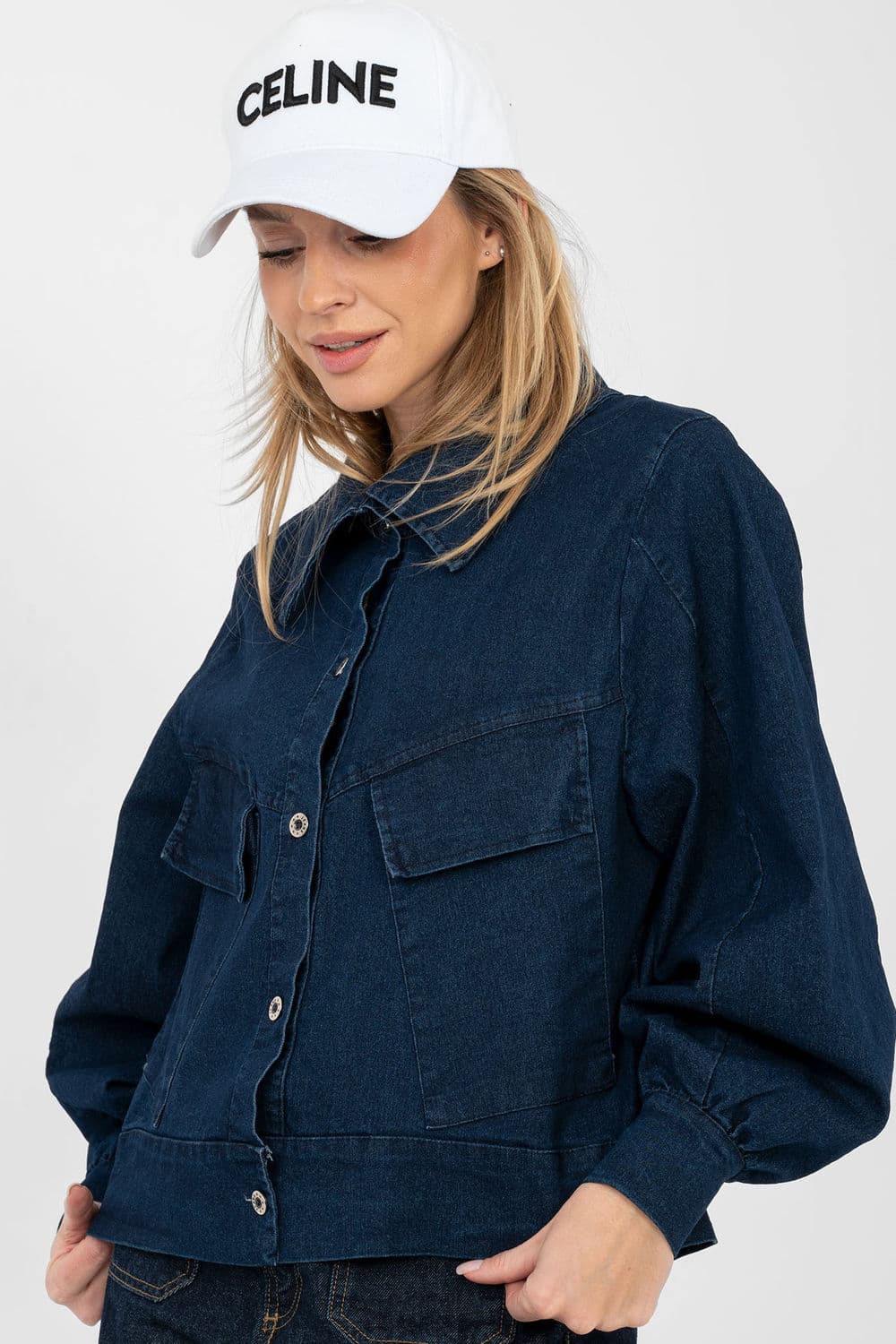 Giacca di jeans model 223952 Rue Paris - Miniatura 4