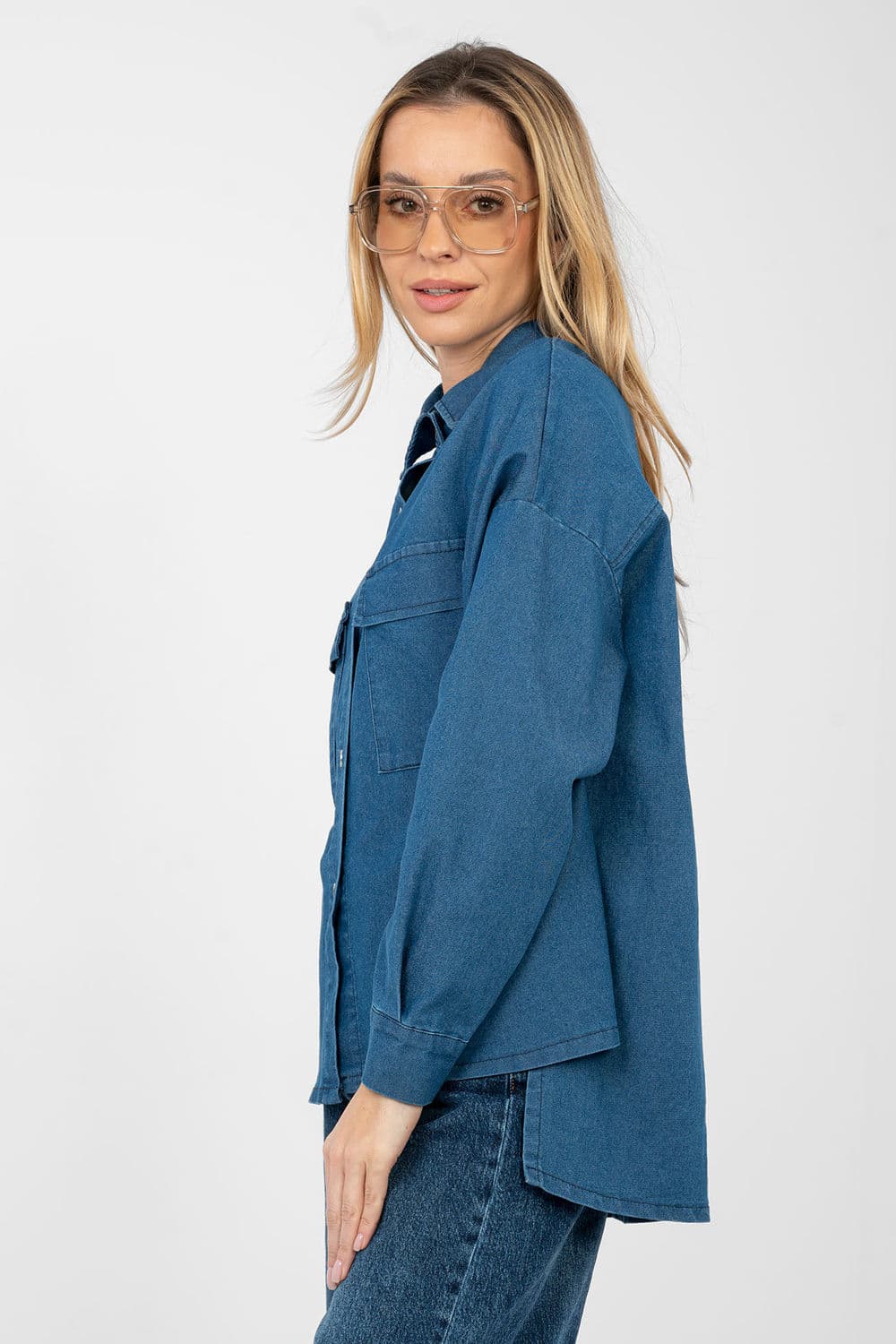 Camicia a manica lunga  model 224204 Italy Moda - Miniatura 3