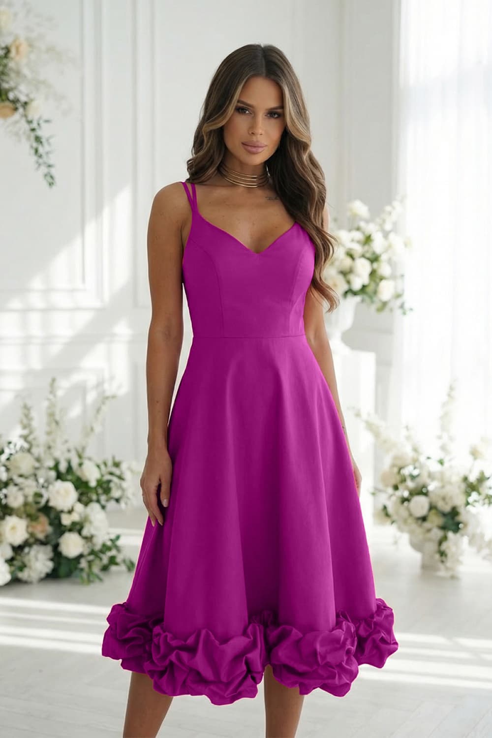 Vestito da cocktail model 224630 Bicotone