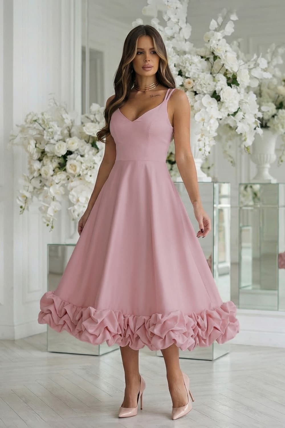 Vestito da cocktail model 224631 Bicotone