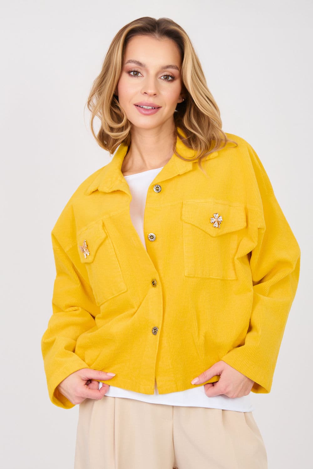 Giacca di velluto a coste model 224982 Rue Paris