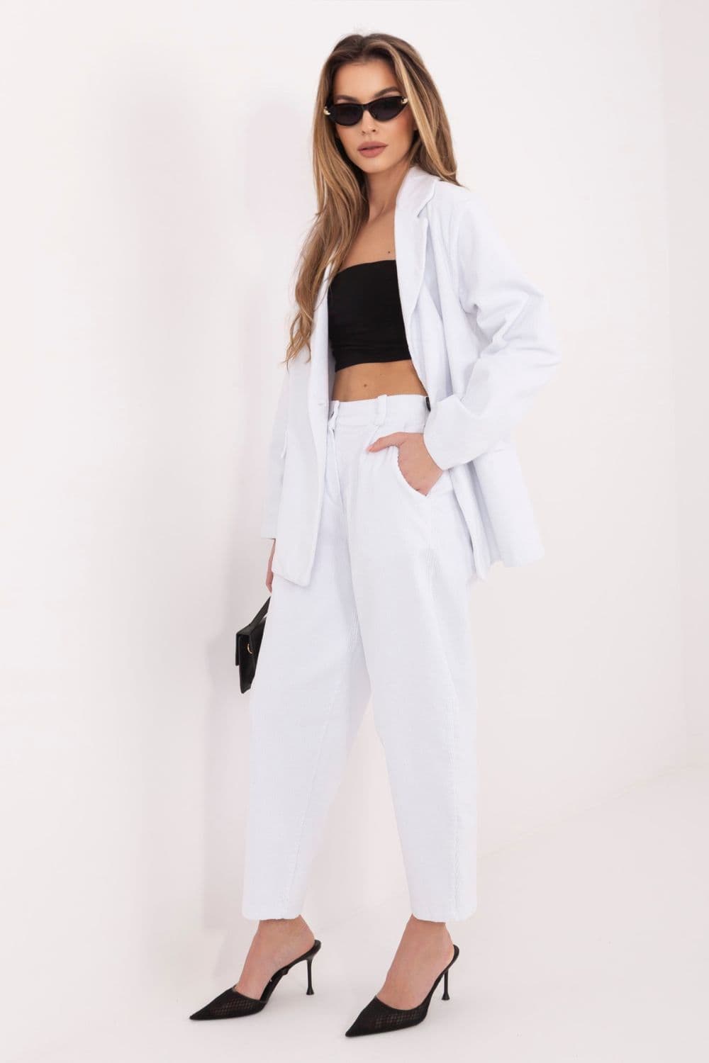 Pantaloni in velluto model 224997 Rue Paris - Miniatura 2
