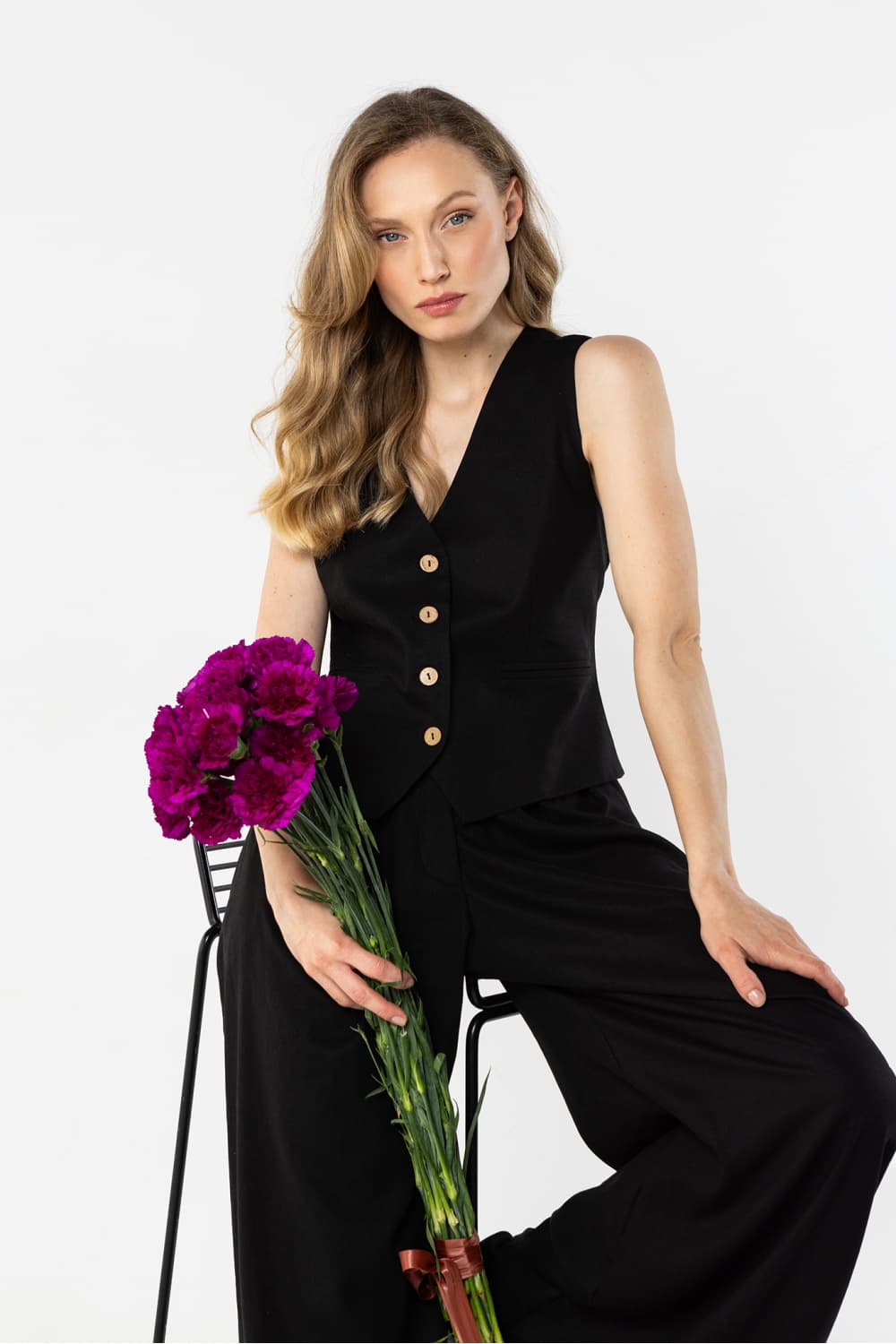 Gilet model 225291 awama - Miniatura 4