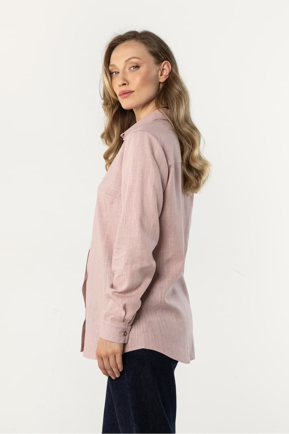 Camicia a manica lunga  model 225315 awama - Miniatura 2