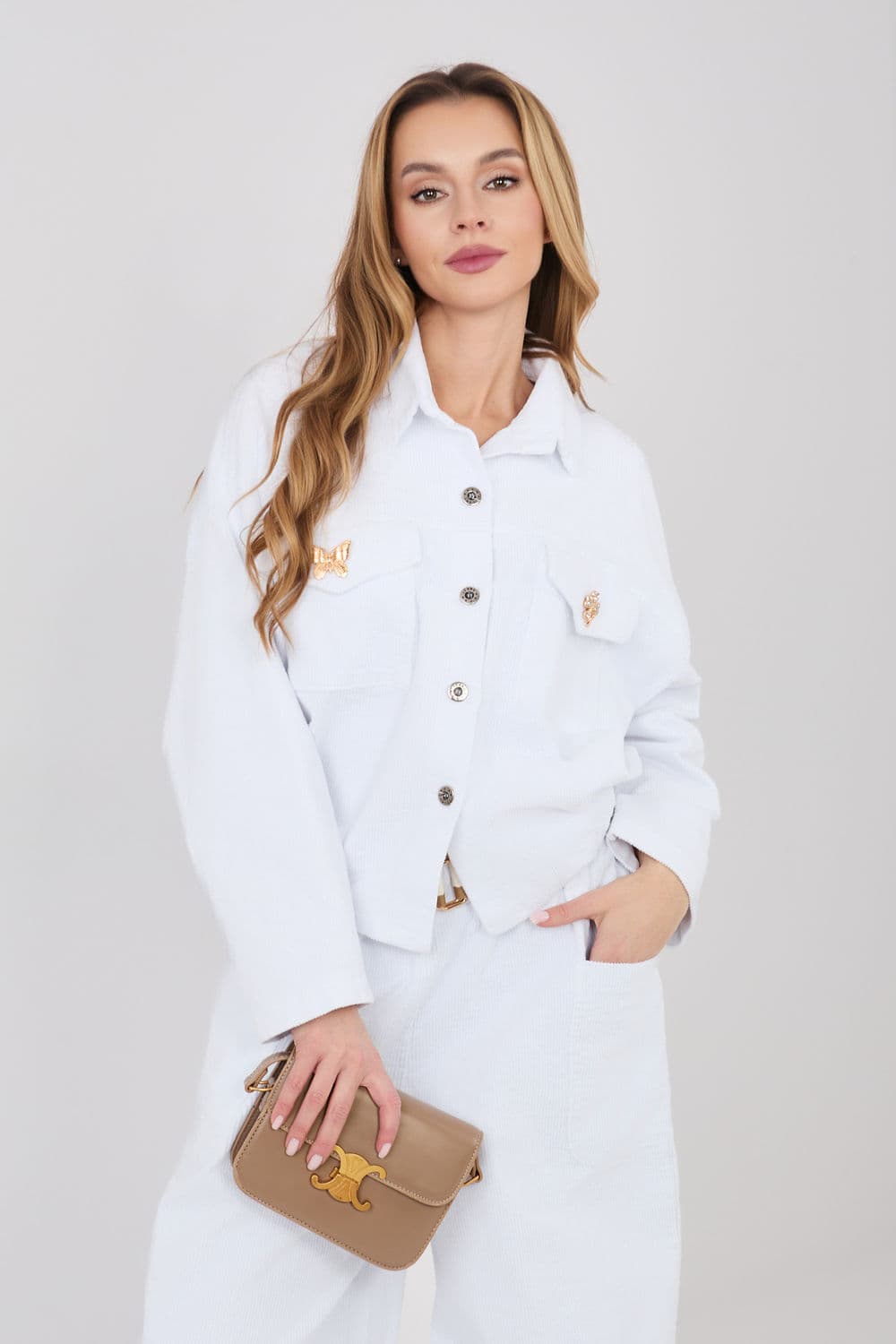 Giacca di velluto a coste model 225427 Rue Paris