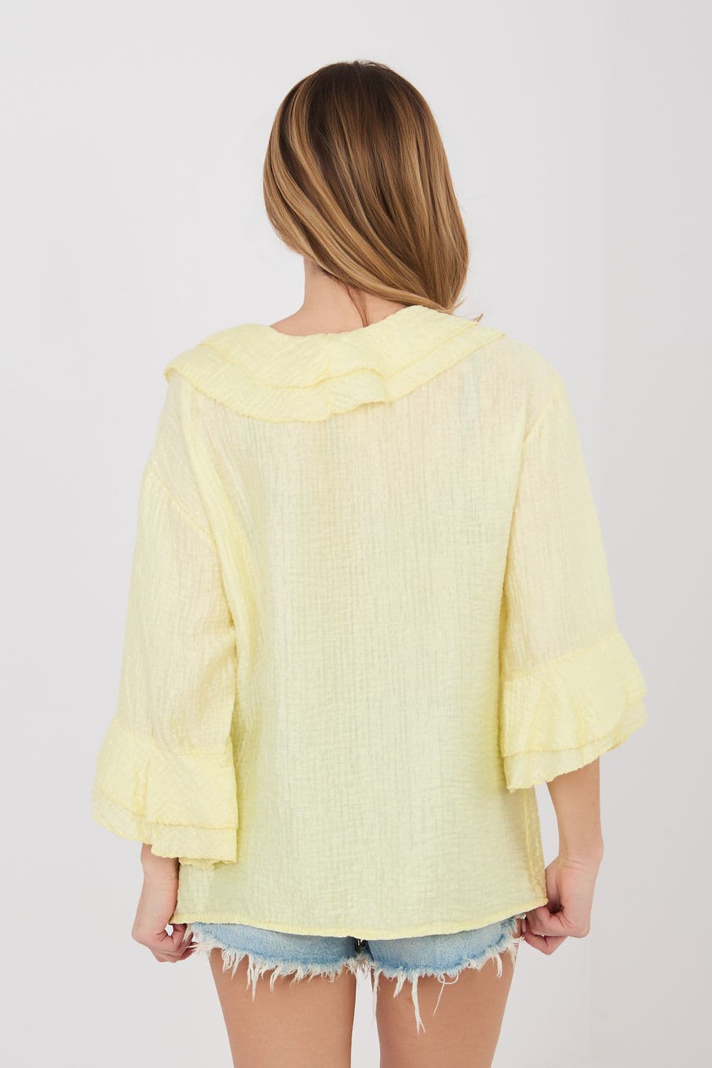 Camicia a manica lunga  model 225520 Italy Moda - Miniatura 3