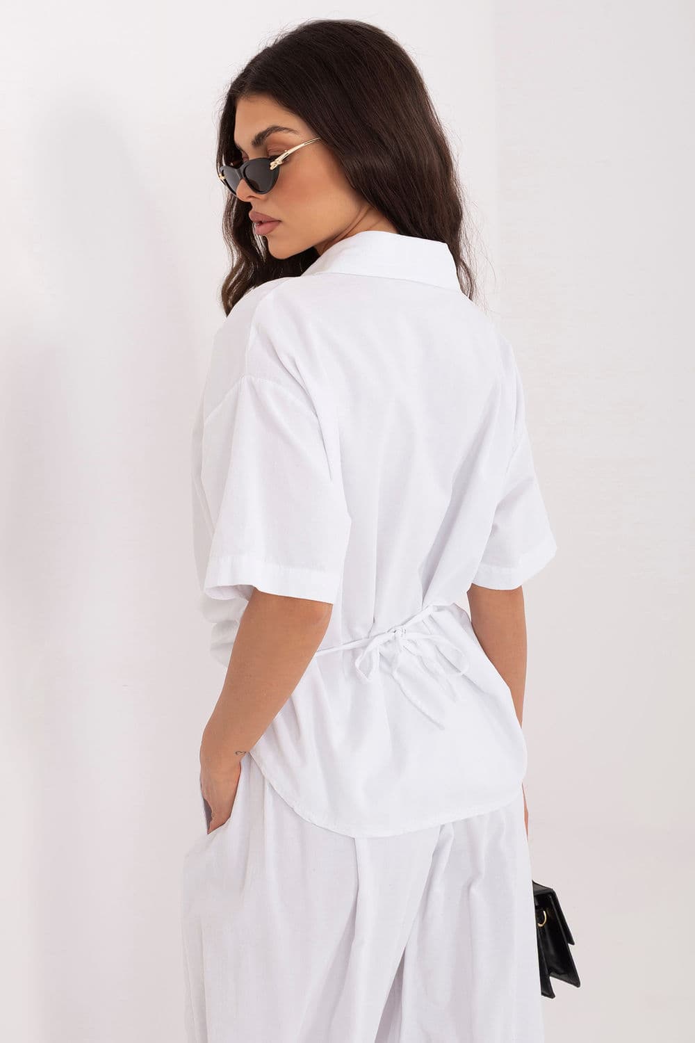 Camicia a manica corta model 226021 Italy Moda - Miniatura 3