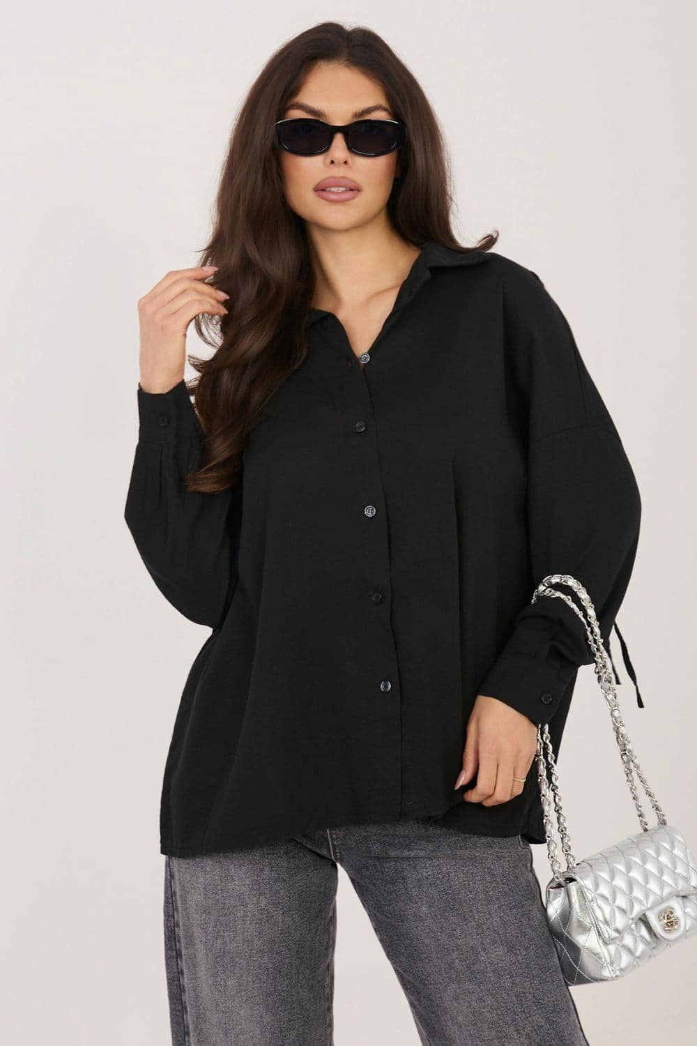 Camicia a manica lunga  model 226476 Italy Moda - Miniatura 4