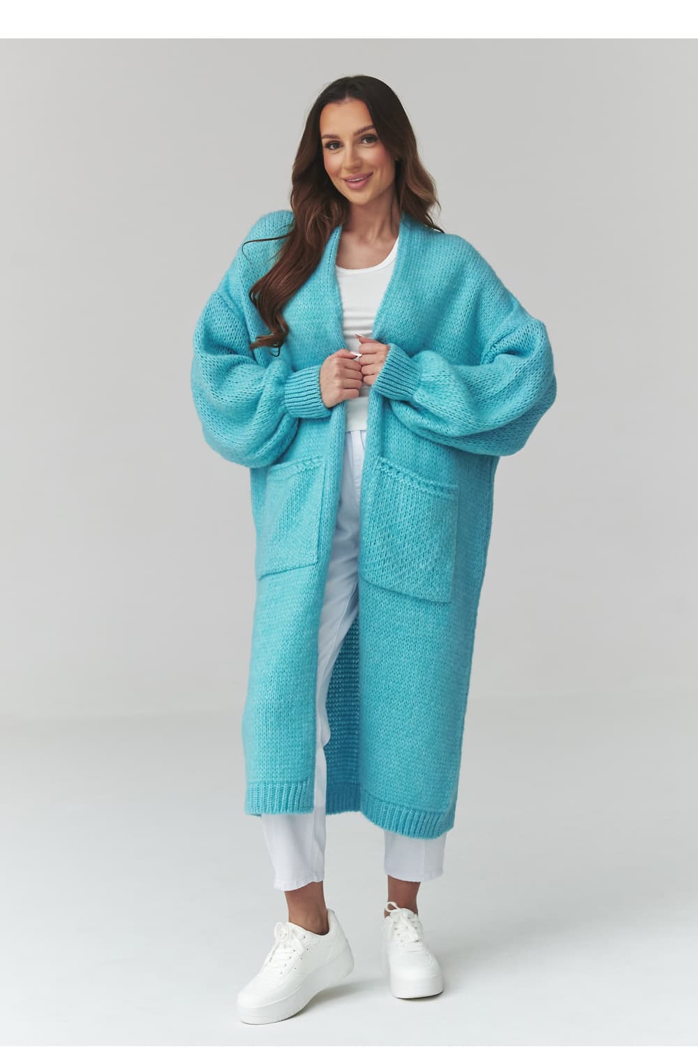 Cardigan model 226871 Makadamia - Miniatura 2