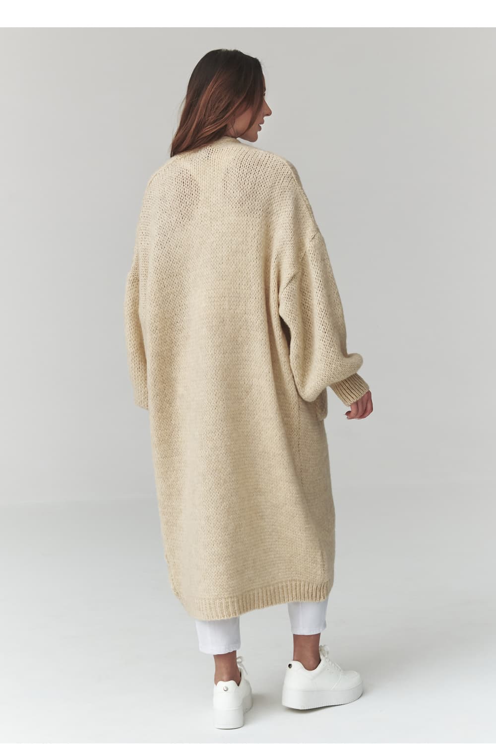 Cardigan model 226872 Makadamia - Miniatura 3