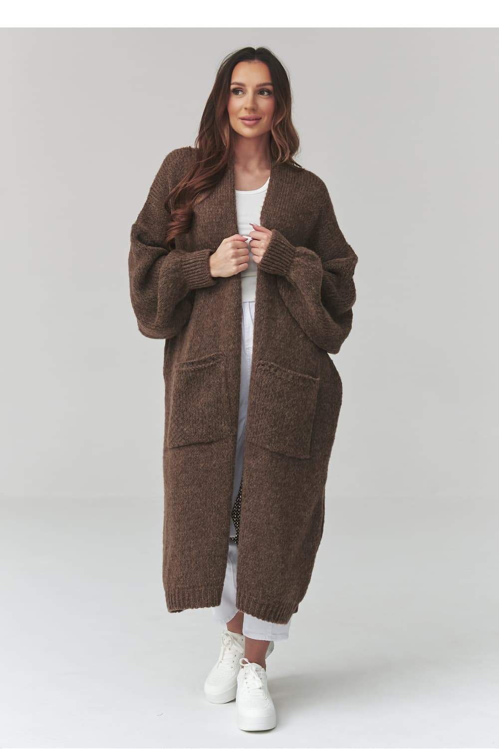 Cardigan model 226873 Makadamia - Miniatura 2