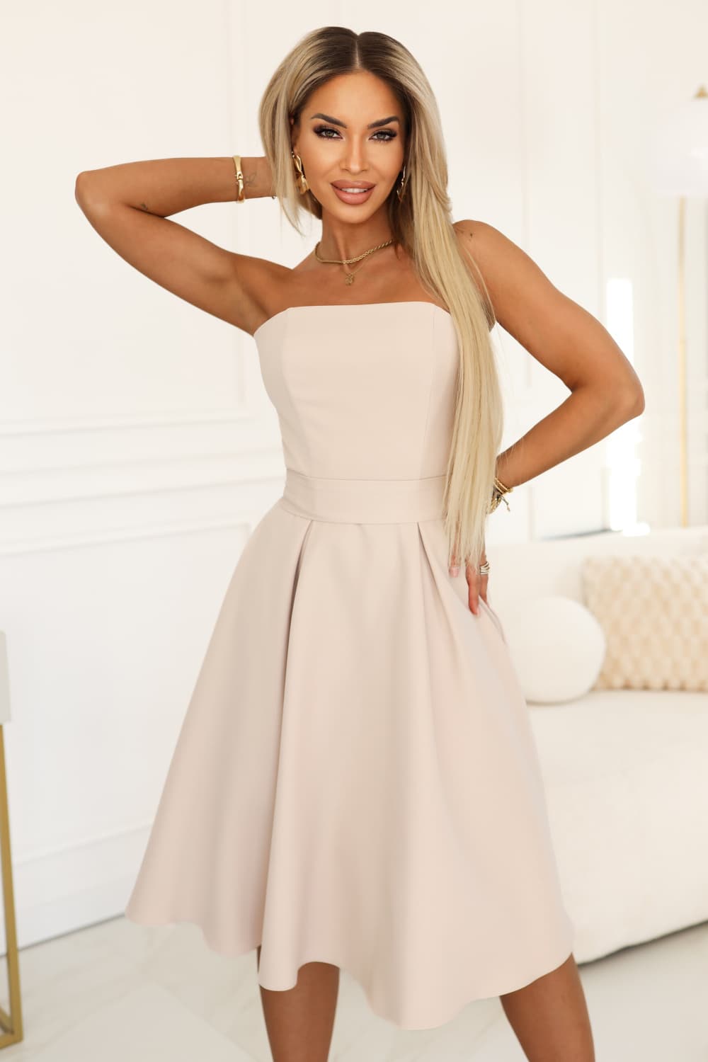 Vestito da cocktail model 227085 Numoco