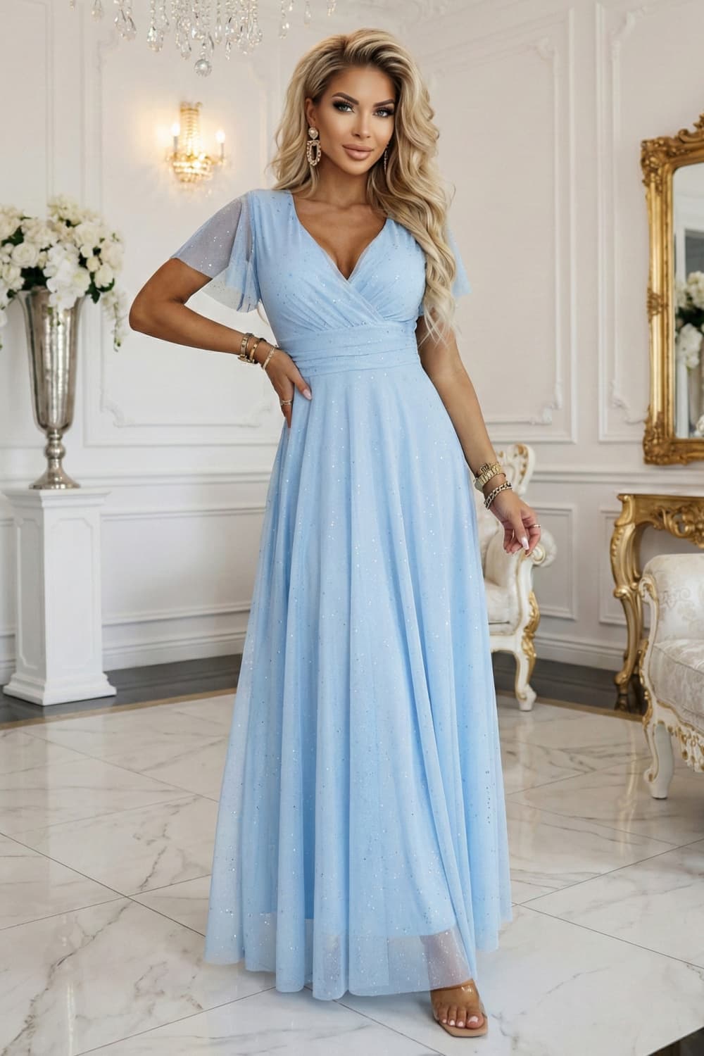 Vestito lungo model 227096 Numoco