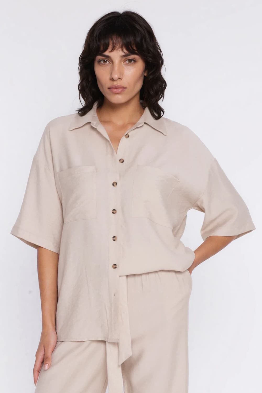 Camicia a manica corta model 228020 Nife