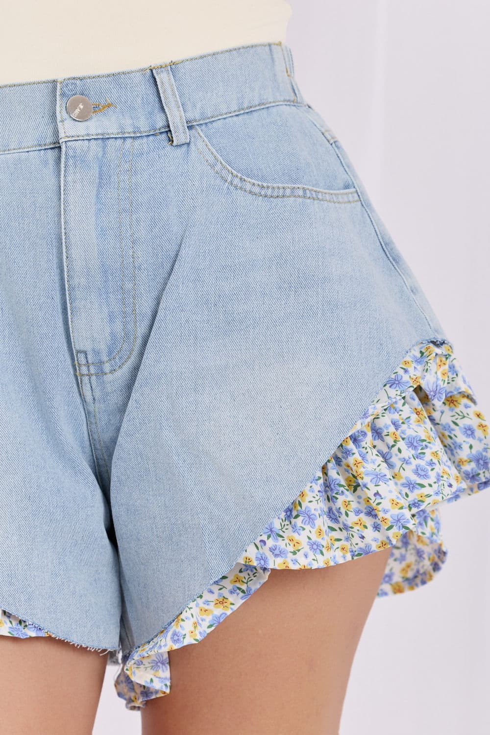 shorts in denim model 228033 Factory Price - Miniatura 4
