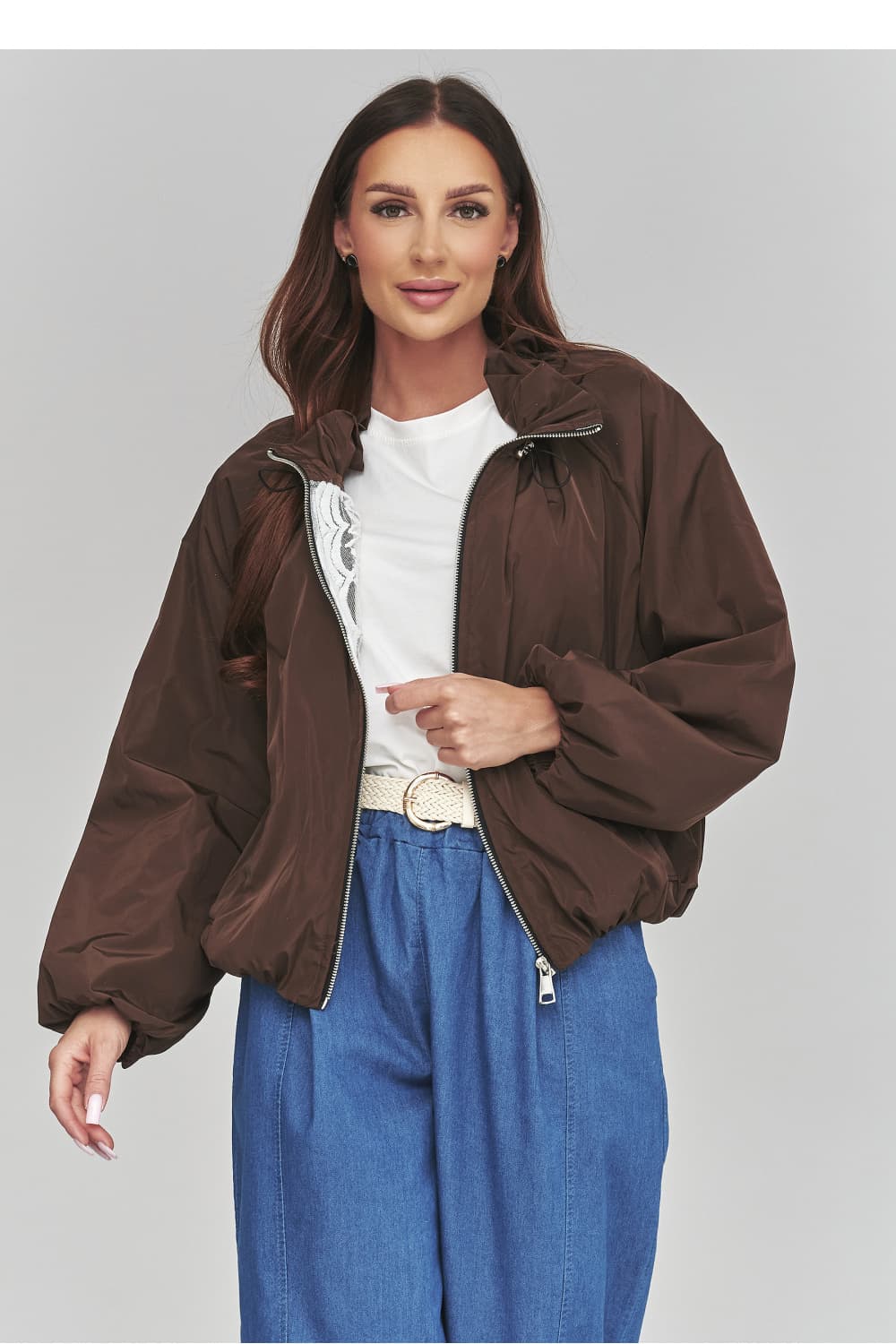 Giubbino model 228272 Makadamia