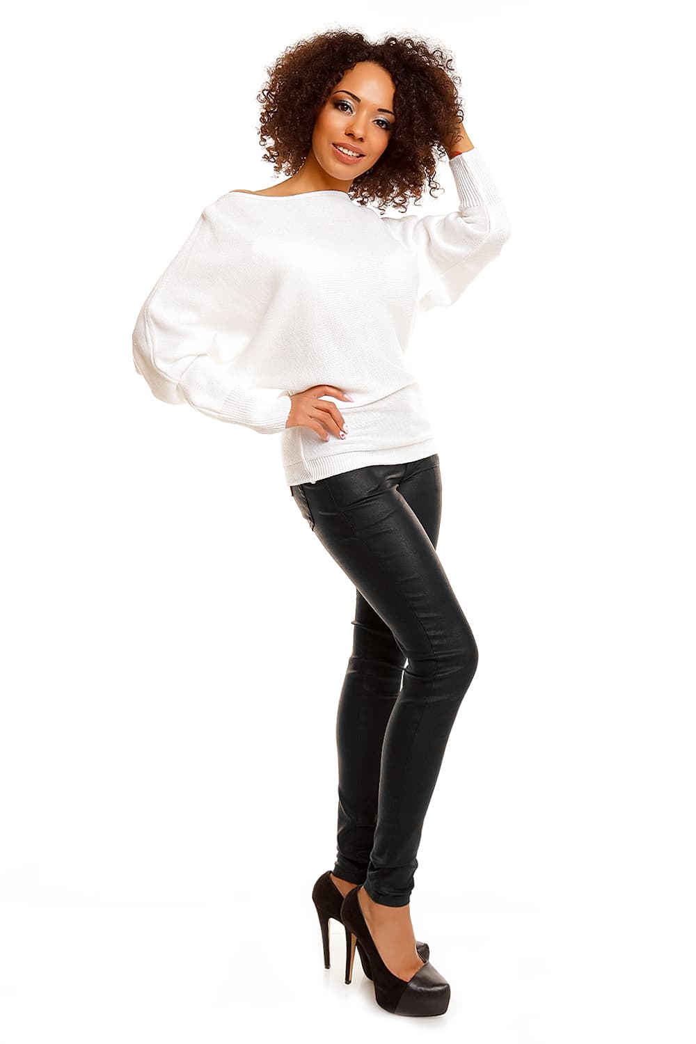 Maglione maniche pipistrello model 84277 PeeKaBoo - Miniatura 3