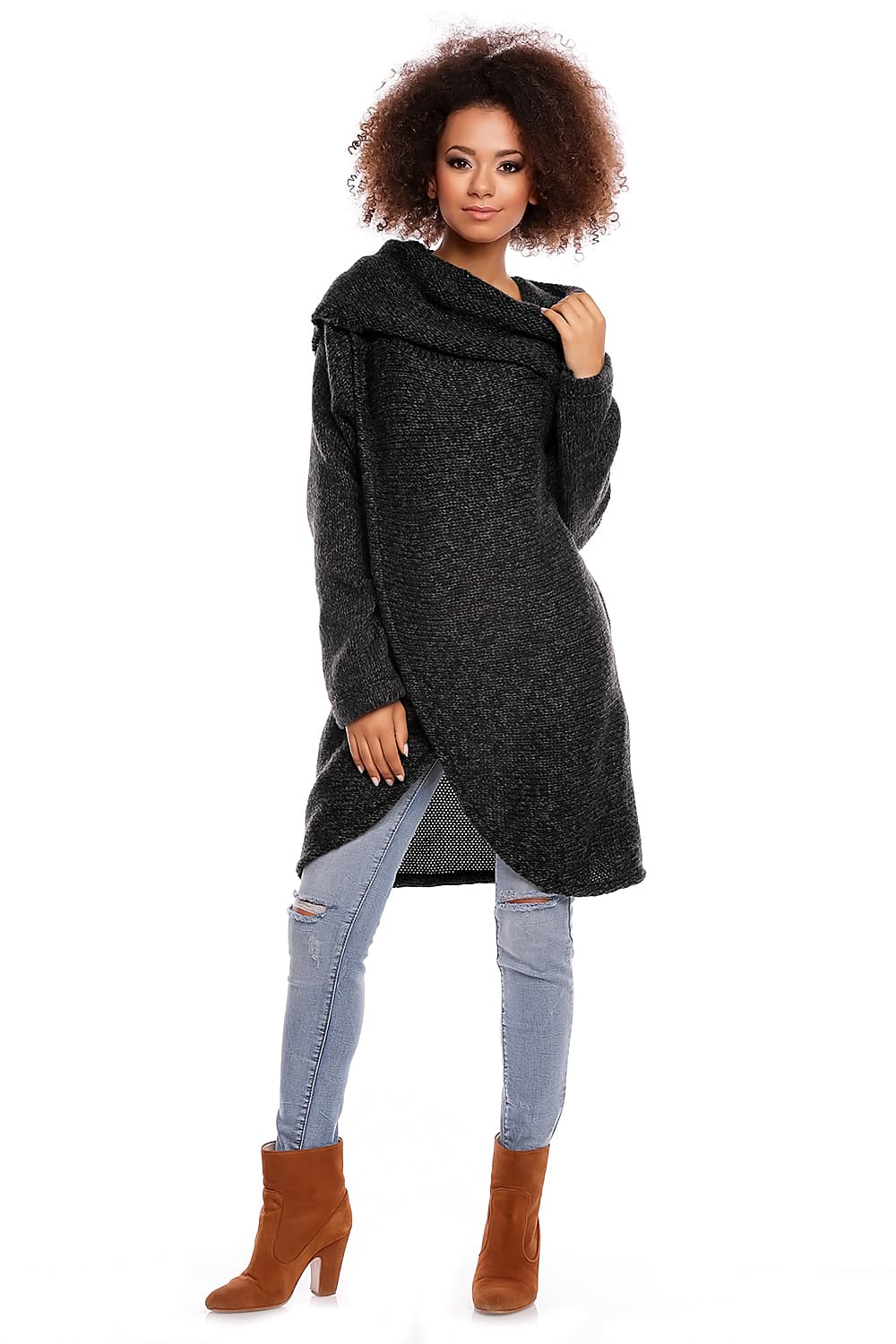 Maglione lungo model 84298 PeeKaBoo - Miniatura 2