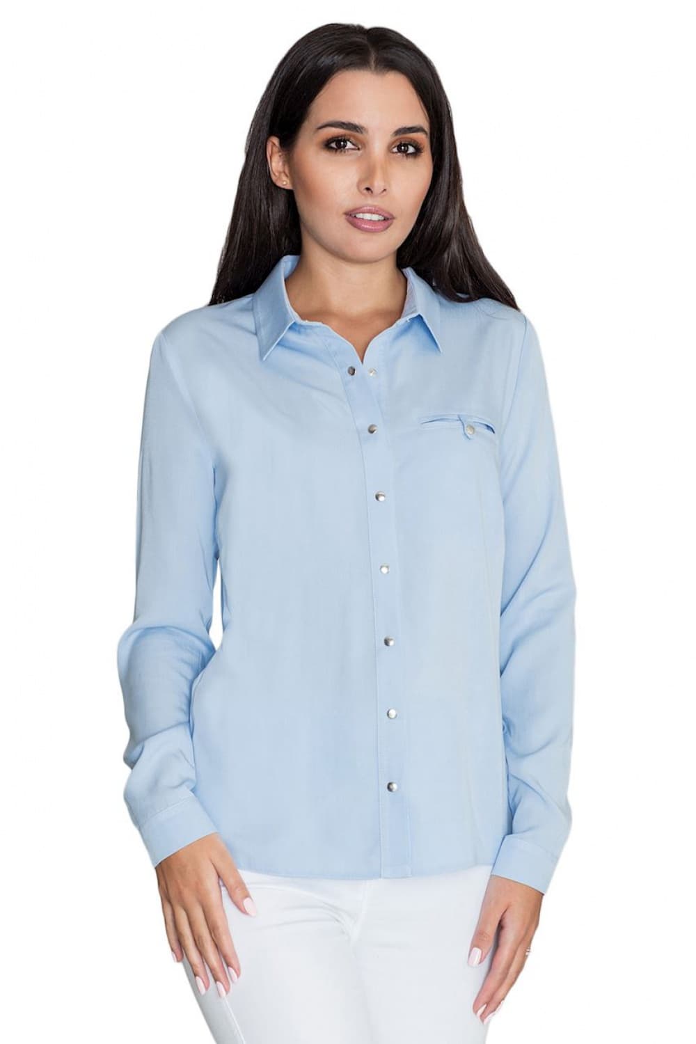 Camicia a manica lunga  model 111030 Figl - Miniatura 2