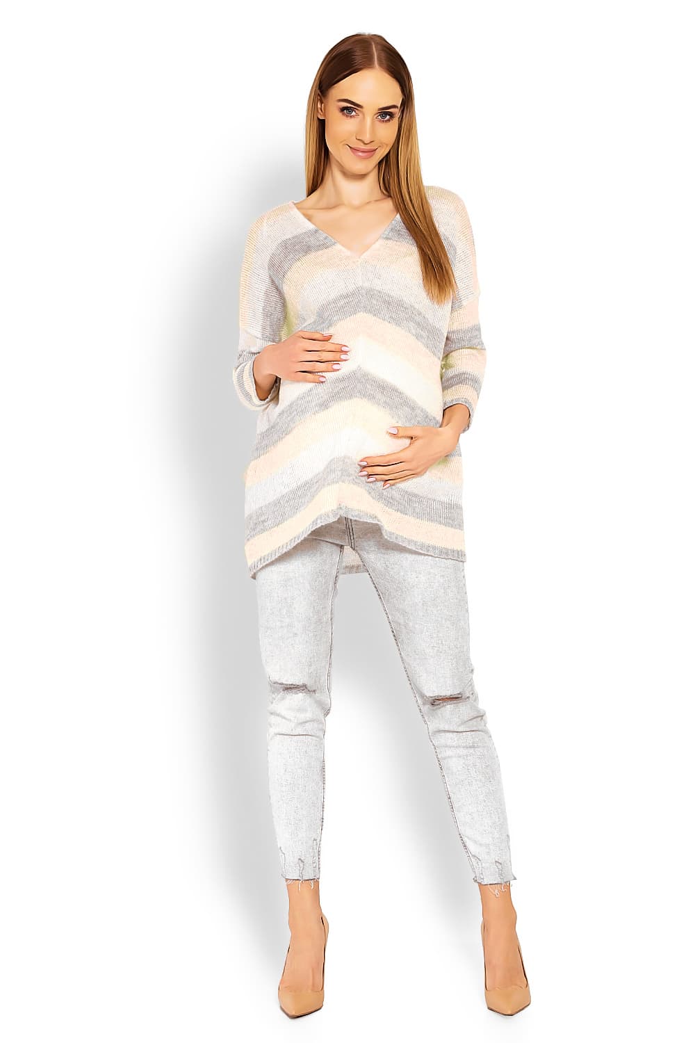 Maglione premaman model 114523 PeeKaBoo - Miniatura 2