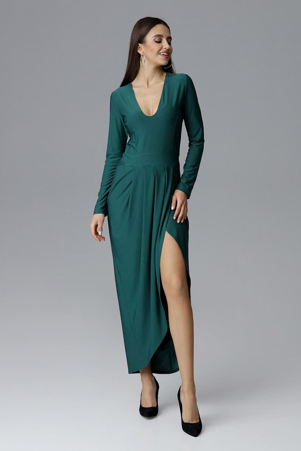 Vestito lungo model 126214 Figl - Miniatura 2