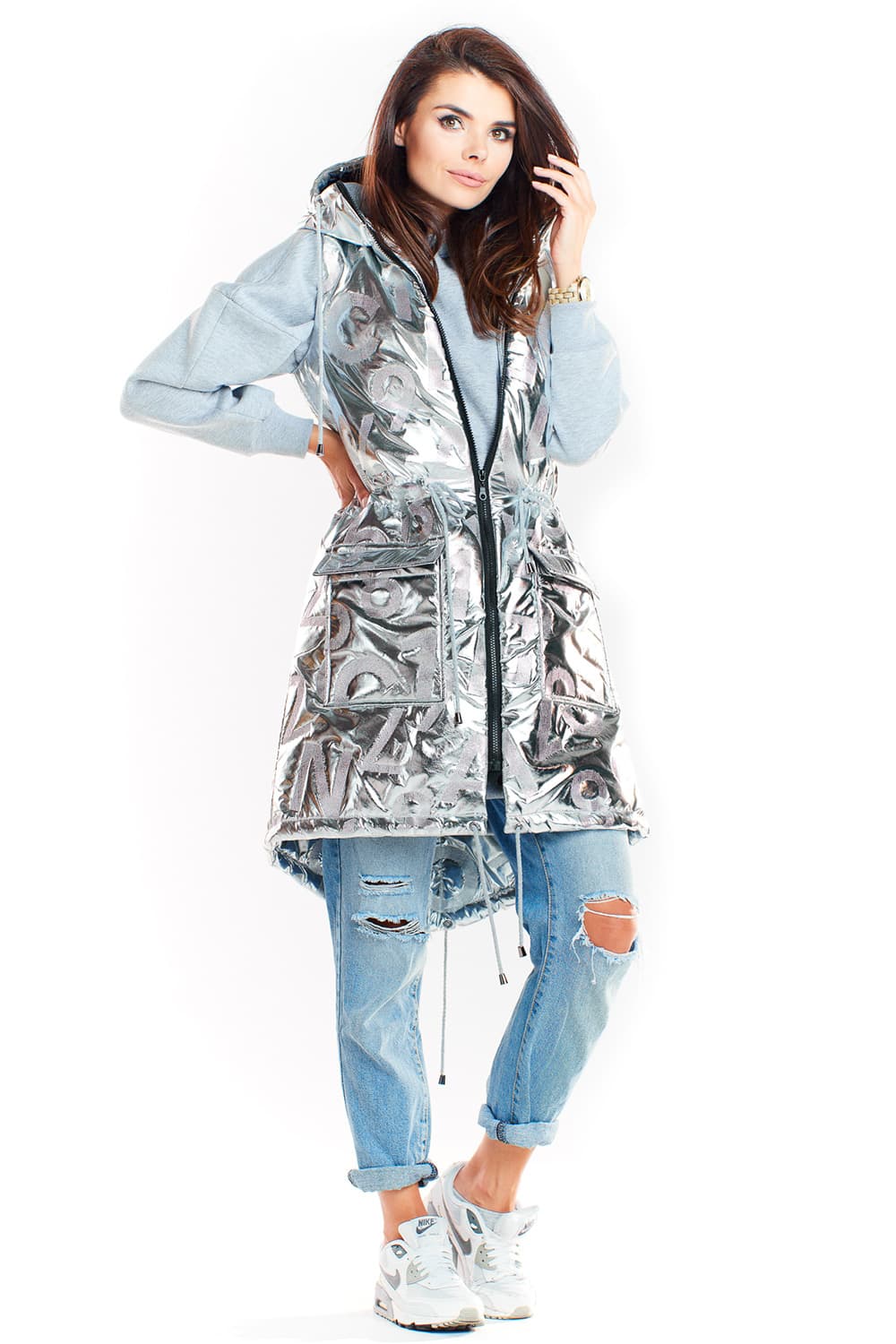 Gilet model 139544 awama - Miniatura 2