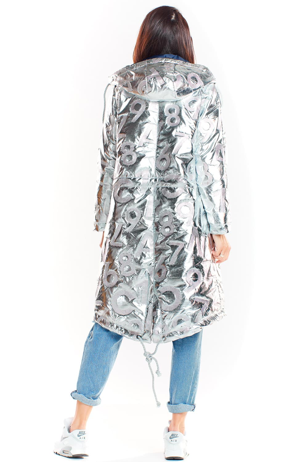 Cappotto model 139561 awama - Miniatura 3