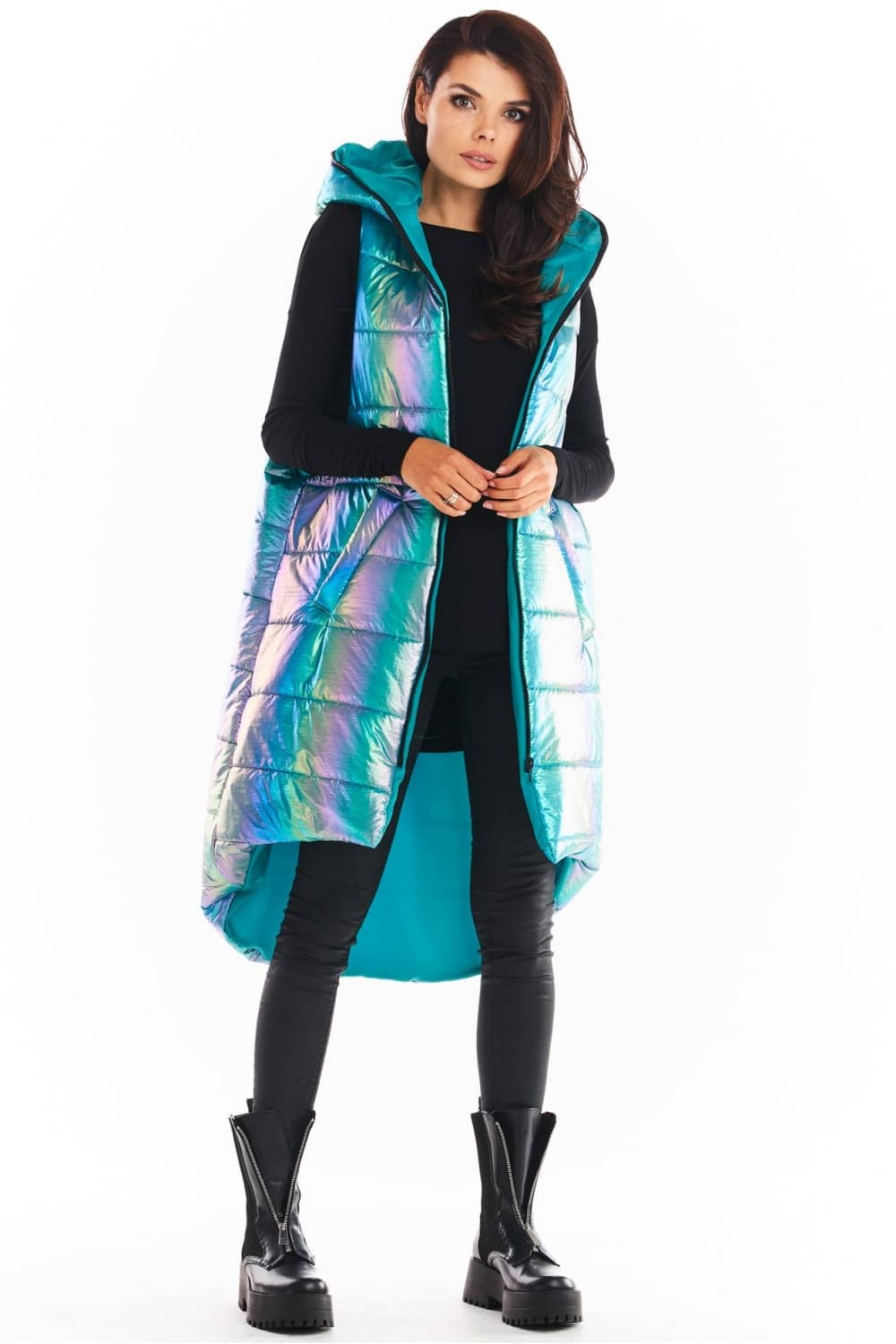 Gilet model 149752 awama - Miniatura 2